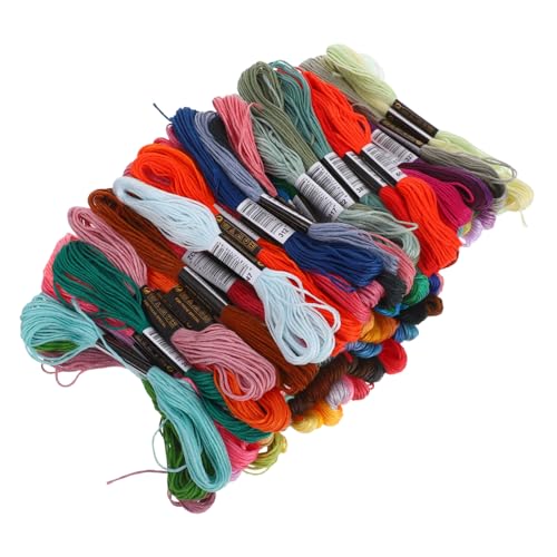 HOMSFOU Farbiges Stickgarn Set mit Nähnadeln Reißfestes und Farbechtes Stickgarn für Kreuzstich Diy Armbandherstellung Vielseitiges Stickfaden Set für Anfänger und Fortgeschrittene HOMSFOU Farbiges Stickgarn Set mit Nähnadeln Reißfestes und Farbechtes Stickgarn für Kreuzstich Diy Armbandherstellung Vielseitiges Stickfaden Set für Anfänger und Fortgeschrittene von HOMSFOU