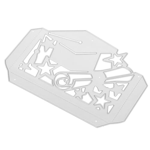 HOMSFOU Festival-Stanzformen Abschluss Absolventen Cap -Stanze Schnitte Puncher Schablone Papier cutting mat zuschneidematte Schneideisen aus Kohlenstoffstahl Sammelalbum schneiden sterben von HOMSFOU