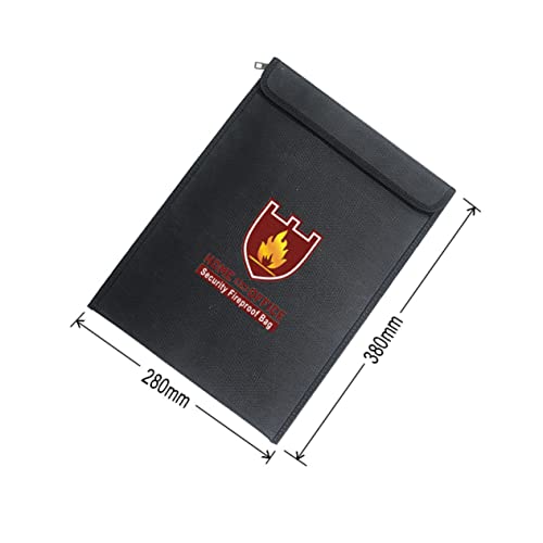 HOMSFOU Feuerfeste Wasserdichter Dokumentenbeutel für Zuhause Büro und Schule Sicherheitstasche für Wichtige Unterlagen Langlebiges Material Design HOMSFOU Feuerfeste Wasserdichter Dokumentenbeutel für Zuhause Büro und Schule Sicherheitstasche für Wichtige Unterlagen Langlebiges Material Design von HOMSFOU