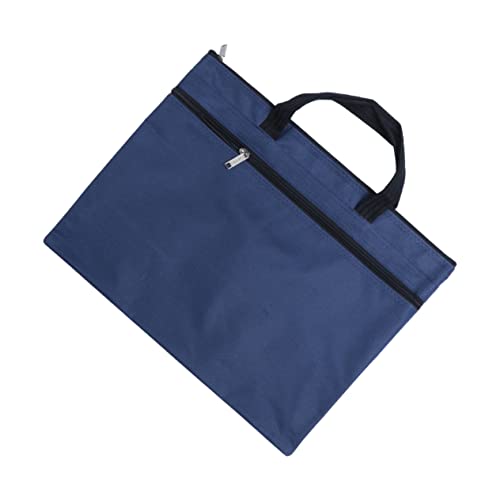 HOMSFOU File Bag Multifunktionale Dokumententasche Tragbarer Portfolio Organizer für Geschäftsreisen Wasserdichte Aufbewahrungstasche mit Reißverschluss für Büro HOMSFOU File Bag Multifunktionale Dokumententasche Tragbarer Portfolio Organizer für Geschäftsreisen Wasserdichte Aufbewahrungstasche mit Reißverschluss für Büro von HOMSFOU