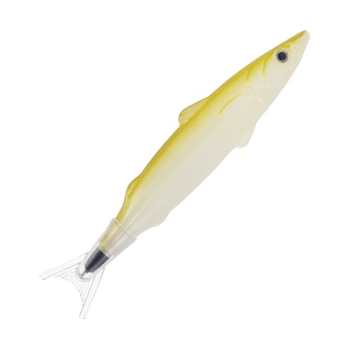 HOMSFOU Fischballstift süße Fischstifte Fischhilfe gesalzener Fischformballpoint Stift Cartoon-Kugelschreiber lustiger Kugelschreiber Fischförmiger Stift Plastik Golden HOMSFOU Fischballstift süße Fischstifte Fischhilfe gesalzener Fischformballpoint Stift Cartoon-Kugelschreiber lustiger Kugelschreiber Fischförmiger Stift Plastik Golden von HOMSFOU