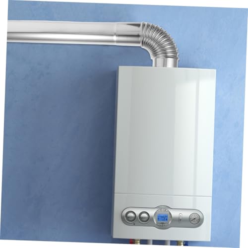 HOMSFOU Flexibles Edelstahl Kaminrohr mit Bogen Rostfreier Hitzebeständiger Ofenrohr Rauchrohr für Heizung Camping Hausbelüftung Einfache Installation Luftdicht Vielseitig Einsetzbar HOMSFOU Flexibles Edelstahl Kaminrohr mit Bogen Rostfreier Hitzebeständiger Ofenrohr Rauchrohr für Heizung Camping Hausbelüftung Einfache Installation Luftdicht Vielseitig Einsetzbar von HOMSFOU