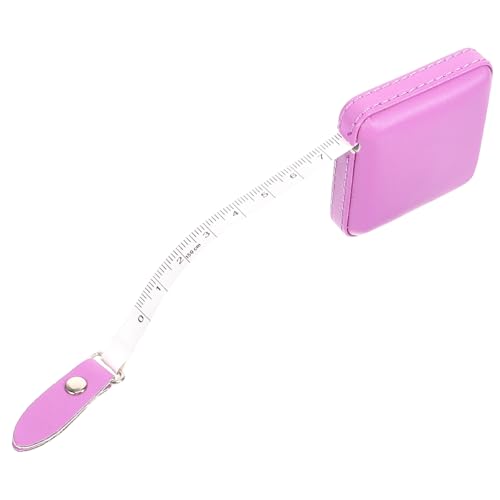 HOMSFOU Flexibles Messband PU Leder Tragbares Maßband Für Nähzubehör Tailoring Leicht Und Kompakt Für Körpermessungen von HOMSFOU