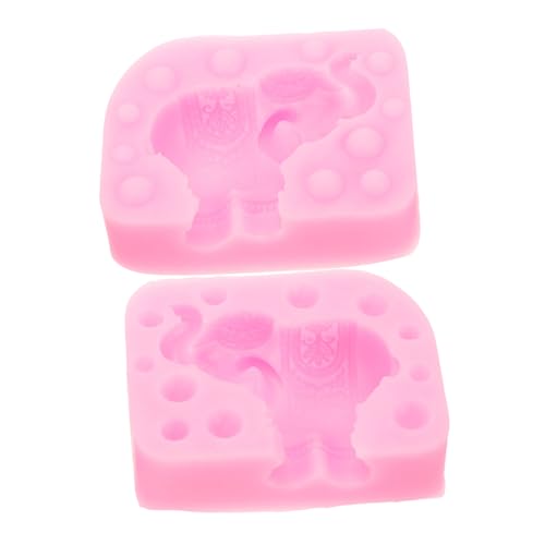 HOMSFOU Flexibles Silikonform für DIY Basteln Epoxidharz Gießform Cookie Mold Schokoladenform Seifenform für Kreative Kuchen Kerzen Herstellung von HOMSFOU