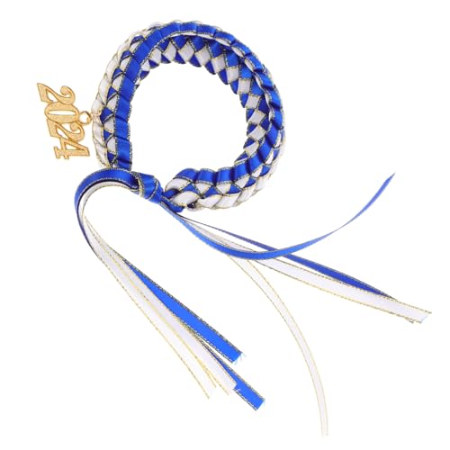 HOMSFOU Geflochtenes Armband mit Schleifen Anhänger Leichtes Damen Schmuckstück aus Satinband und Langlebig Modisch für Alltag Party und zum Abschluss HOMSFOU Geflochtenes Armband mit Schleifen Anhänger Leichtes Damen Schmuckstück aus Satinband und Langlebig Modisch für Alltag Party und zum Abschluss von HOMSFOU
