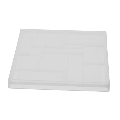 HOMSFOU Geometrisches Silikon Puzzle Gießform Diy Epoxidharz Silikonform für Handarbeiten und Dekorationen für Bastelprojekte und von HOMSFOU