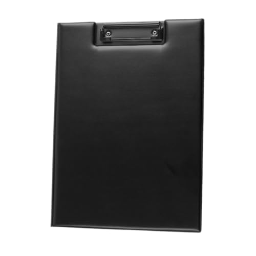 HOMSFOU Geschäftsordner Zwischenablage Klemmbretter Planke A4 Büro Notizblock Dokumentieren Hochleistungsklemme Schreibblock-clip Clipboard-ordner Metall Schwarz von HOMSFOU