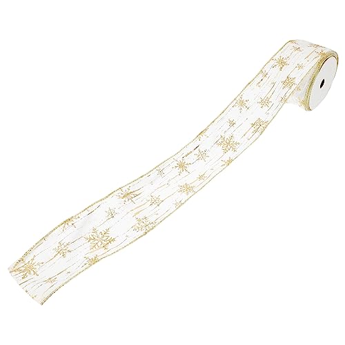 HOMSFOU Geschenkschleife Weihnachtsband Yards Satinband für Geschenkverpackung DIY Weihnachtsbaum Schleife Haar und Bastelband für Festdekoration und Geschenkverzierung HOMSFOU Geschenkschleife Weihnachtsband Yards Satinband für Geschenkverpackung DIY Weihnachtsbaum Schleife Haar und Bastelband für Festdekoration und Geschenkverzierung von HOMSFOU