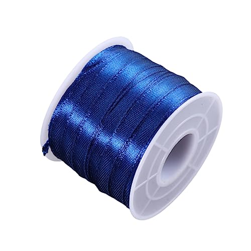 HOMSFOU Geschenkverpackungsband Geschenkband Seidenband Satinband Blau HOMSFOU Geschenkverpackungsband Geschenkband Seidenband Satinband Blau von HOMSFOU