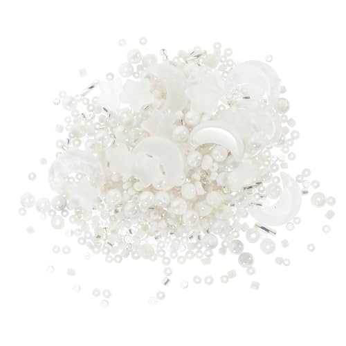 HOMSFOU Gestufte Glasperlen für Diy Schmuck Bunte Spacer Beads für Armbänder und Leichte Langlebige Bastelperlen für Kreative Schmuckgestaltung von HOMSFOU