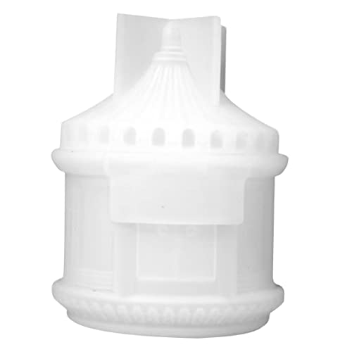 HOMSFOU Gießform aus Silikon riesige Formen DIY architektur formen Silikonformen Formen für Architekturspeicherhalter Formgehäuse Architekturformen silikonform selber machen Kieselgel Weiß von HOMSFOU