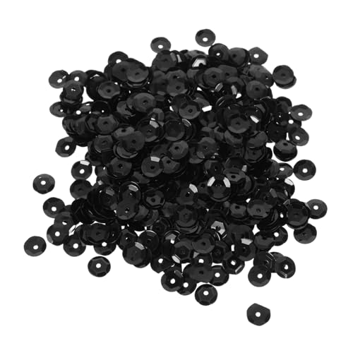 HOMSFOU Glitzer Pailletten für Diy Bastelbedarf Schwarze Spangles für Kreative Kunstprojekte für Scrapbooking und Dekoration pro Packung HOMSFOU Glitzer Pailletten für Diy Bastelbedarf Schwarze Spangles für Kreative Kunstprojekte für Scrapbooking und Dekoration pro Packung von HOMSFOU