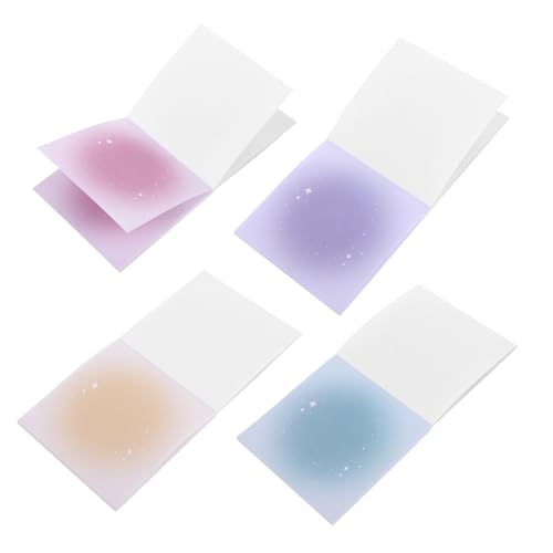 HOMSFOU Gradientenfarbe Notizbuch Memo -Pad klein Notizen süßer Notizblock tragbares Schreibpapier praktische Notizblöcke Memo Notiz Pads Antihaft-Notizblöcke Memo -Notepad von HOMSFOU