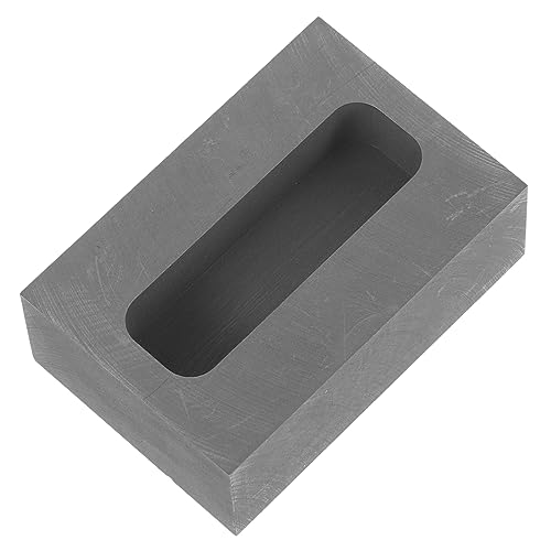 HOMSFOU Graphit Schmelzform für Gold und Silber Hochrein Langlebig für Messing Kupfer zum Gießen und von Metallen Innenmaß Kapazität HOMSFOU Graphit Schmelzform für Gold und Silber Hochrein Langlebig für Messing Kupfer zum Gießen und von Metallen Innenmaß Kapazität von HOMSFOU