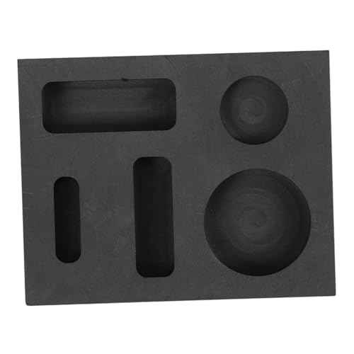 HOMSFOU Graphitform Barfenformen Ingotform gießen Tiegelformen aus Graphit Schmelzformen Schmelzendes Silberangebot Kokille aus Graphit Formen für den Metallguss Gießform schmelzen Schwarz HOMSFOU Graphitform Barfenformen Ingotform gießen Tiegelformen aus Graphit Schmelzformen Schmelzendes Silberangebot Kokille aus Graphit Formen für den Metallguss Gießform schmelzen Schwarz von HOMSFOU