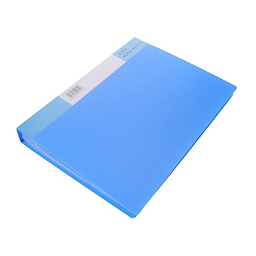 HOMSFOU Großer Kapazitäts Ordner Transparenter Dokumenten Organizer für Büro und Schule Robuster Aktenordner mit Schutzfunktion Tragbarer Papierhalter Blau HOMSFOU Großer Kapazitäts Ordner Transparenter Dokumenten Organizer für Büro und Schule Robuster Aktenordner mit Schutzfunktion Tragbarer Papierhalter Blau von HOMSFOU