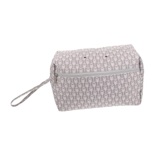 HOMSFOU Häkelwerkzeug Aufbewahrungstasche Organizer für Strickutensilien Stylisches Design für Unterwegs Schützt und Organisiert Ihre Häkelnadeln und Garne von HOMSFOU