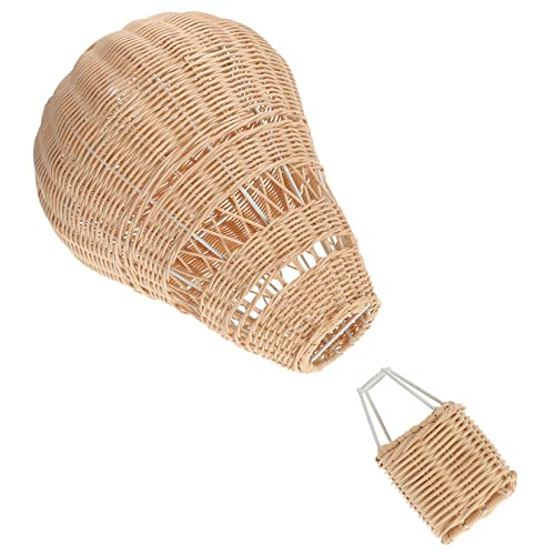 HOMSFOU Hängende Heißluftballons Rattan Handgefertigte Deko für Kinderzimmer Garten und Partys Romantische Wanddekoration für Weihnachten Hochzeiten Geburtstagsfeiern HOMSFOU Hängende Heißluftballons Rattan Handgefertigte Deko für Kinderzimmer Garten und Partys Romantische Wanddekoration für Weihnachten Hochzeiten Geburtstagsfeiern von HOMSFOU