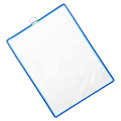 HOMSFOU Hängende Ordnerbox Transparente Aufbewahrungstasche für Dokumente für Wandmontage Büro und Zuhause Vielseitiger Organizer für Unterlagen und Zeitschriften von HOMSFOU
