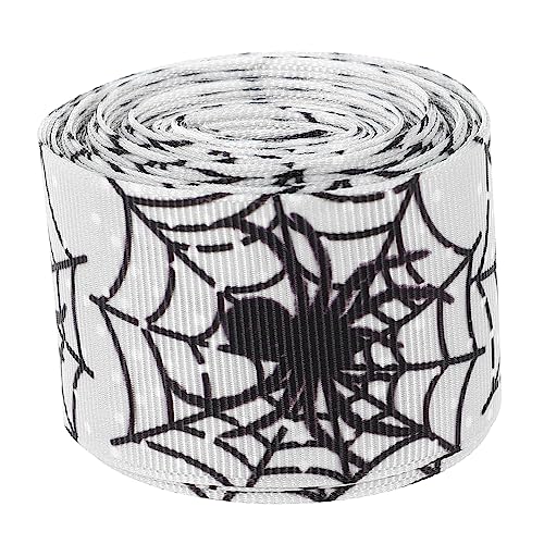 HOMSFOU Halloween Dekoband mit Zartem Muster DIY Geschenkband für Geschenkboxen Schleifen Kuchen und Haar Deko Vielseitig Verwendbar für Party Basteln und Halloween Atmosphäre HOMSFOU Halloween Dekoband mit Zartem Muster DIY Geschenkband für Geschenkboxen Schleifen Kuchen und Haar Deko Vielseitig Verwendbar für Party Basteln und Halloween Atmosphäre von HOMSFOU