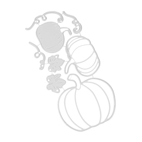 HOMSFOU Halloween Stanzschablone Kürbis Robustem Karbonstahl Diy Schneideform für Scrapbooking Kartenherstellung und Bastelprojekte Praktische Mini Stanzformen für Kreative Papierkunst von HOMSFOU