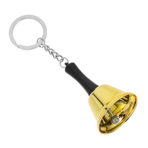 HOMSFOU Hand Rock Schlüsselanhänger Lautes Handrufen Ladenbesitzer Ringglocke Für Die Schule Kuhklingel Kirche Handgerät Nachttisch Eisen Golden HOMSFOU Hand Rock Schlüsselanhänger Lautes Handrufen Ladenbesitzer Ringglocke Für Die Schule Kuhklingel Kirche Handgerät Nachttisch Eisen Golden von HOMSFOU