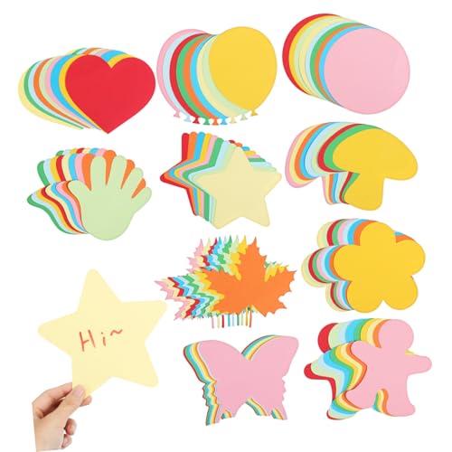 HOMSFOU Handgefertigte Papierdekorationen für Klassenzimmer Bunte Bastel Ausschnitte für Lehrer Einfache Diy Wanddekorationen HOMSFOU Handgefertigte Papierdekorationen für Klassenzimmer Bunte Bastel Ausschnitte für Lehrer Einfache Diy Wanddekorationen von HOMSFOU