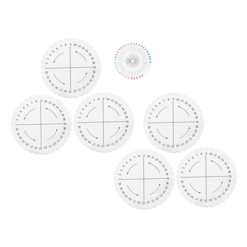 HOMSFOU Handgefertigte Runde Weave Plate aus Schaumstoff mit Präzisen Positionierungsnadeln für DIY Makramee Armbänder Handweberei und Garn-kunsthandwerk Komfortabel und Robust von HOMSFOU