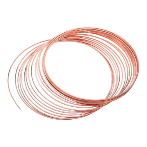 HOMSFOU Handgemachter Kupferdraht Metalldraht für die Schmuckherstellung Armbanddraht für Perlen Draht zum Basteln Schmuck Kupferdraht Schmuck Draht Schmuckdraht Golden HOMSFOU Handgemachter Kupferdraht Metalldraht für die Schmuckherstellung Armbanddraht für Perlen Draht zum Basteln Schmuck Kupferdraht Schmuck Draht Schmuckdraht Golden von HOMSFOU