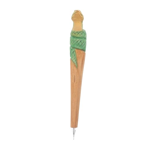 HOMSFOU Handgeschnitzter Holz Kugelschreiber Schlange Design Kreativer Mittelgroßer Gelstift Für Erwachsene Schüler Spaßiger Schreibstift HOMSFOU Handgeschnitzter Holz Kugelschreiber Schlange Design Kreativer Mittelgroßer Gelstift Für Erwachsene Schüler Spaßiger Schreibstift von HOMSFOU