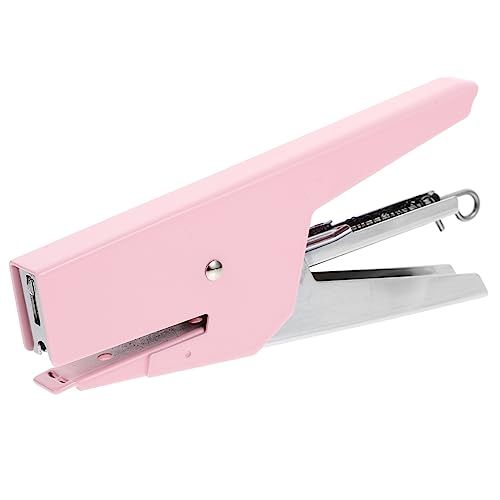 HOMSFOU Handhefter Hefter für den Schreibtisch kleiner Hefter Buchheime Hefter fürs Büro gehaltenen wiederverwendbarer Hefter Kawaii Hefter Schulmaterial süß Tischhefter Metall Rosa HOMSFOU Handhefter Hefter für den Schreibtisch kleiner Hefter Buchheime Hefter fürs Büro gehaltenen wiederverwendbarer Hefter Kawaii Hefter Schulmaterial süß Tischhefter Metall Rosa von HOMSFOU