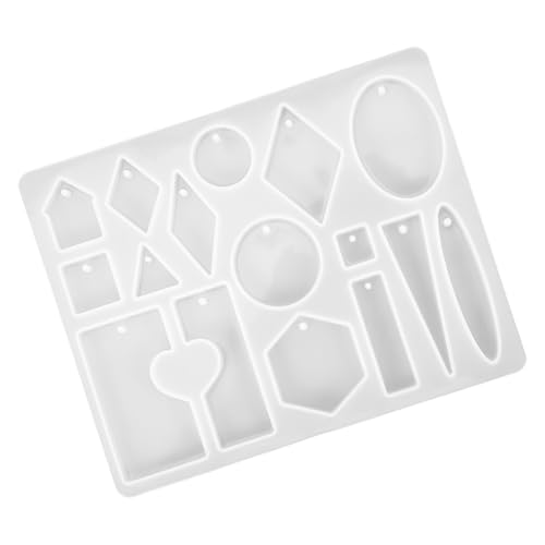 HOMSFOU Herzförmige Anhängerform für Schmuck klein Silikon dekorative Formen Silikonform zum Basteln DIY-Bastelform Anhänger Silikonform Epoxid-Gießform Form zum Gießen Kieselgel Weiß HOMSFOU Herzförmige Anhängerform für Schmuck klein Silikon dekorative Formen Silikonform zum Basteln DIY-Bastelform Anhänger Silikonform Epoxid-Gießform Form zum Gießen Kieselgel Weiß von HOMSFOU