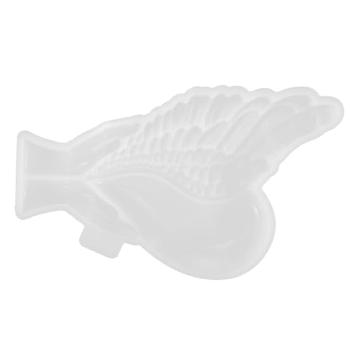 HOMSFOU Herzförmige Silikonform mit Engelsflügeln DIY Epoxidharz Gussform für Wanddekoration Langlebig und Detailreich für und Persönliche Ornamente HOMSFOU Herzförmige Silikonform mit Engelsflügeln DIY Epoxidharz Gussform für Wanddekoration Langlebig und Detailreich für und Persönliche Ornamente von HOMSFOU