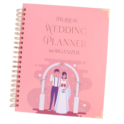 HOMSFOU Hochzeitsplaner Notizbuch Hochzeitsorganizer für Kreative Braut Hochzeitscountdown Kalender für Unvergessliche Erinnerungen Hochzeitsnotizbuch für HOMSFOU Hochzeitsplaner Notizbuch Hochzeitsorganizer für Kreative Braut Hochzeitscountdown Kalender für Unvergessliche Erinnerungen Hochzeitsnotizbuch für von HOMSFOU