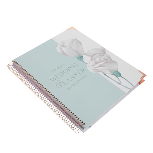 HOMSFOU Hochzeitsplaner Weg Brautbuch Braut- Hochzeitsjournal Hochzeitsplanung Hochzeitsbuchplaner Planungsbuch Strahl Hochzeitsnotizbuch Tag Gast Verlobter Brautjungfer Papier von HOMSFOU