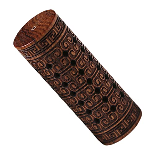 HOMSFOU Hohlrohr Holzperlen Spacer Bead DIY Zubehör Handgefertigte Vintage Tube Beads für Armband und Schmuckgestaltung Hautfreundlich Einfach zu Verwenden Vielseitig Einsetzbar von HOMSFOU