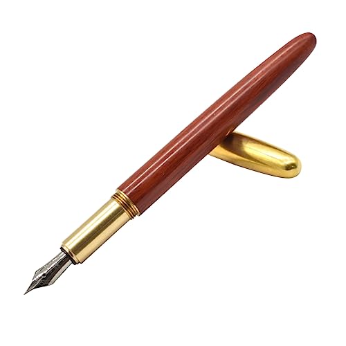 HOMSFOU Holz Füllfederhalter aus Natürlichem für Schüler Praktischer Kalligraphie Schreibstift ohne Langlebiger Handlicher Federhalter Üben von Zufällige Farbe Zufällige Farbe HOMSFOU Holz Füllfederhalter aus Natürlichem für Schüler Praktischer Kalligraphie Schreibstift ohne Langlebiger Handlicher Federhalter Üben von Zufällige Farbe Zufällige Farbe von HOMSFOU