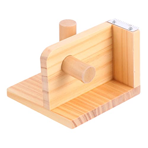 HOMSFOU Holz Klebeband Abroller Kreativer Tape Cutter Dispenser für Bürobedarf Robuster Schöner Klebebandschneider für Notizen und Kreative Projekte HOMSFOU Holz Klebeband Abroller Kreativer Tape Cutter Dispenser für Bürobedarf Robuster Schöner Klebebandschneider für Notizen und Kreative Projekte von HOMSFOU