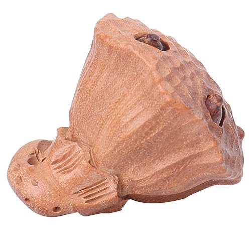 HOMSFOU Holz Lotus Samenkapsel Anhänger Handgefertigte Diy Schmuckzubehör für Armbänder Pfirsichholz für Bastelprojekte und von HOMSFOU