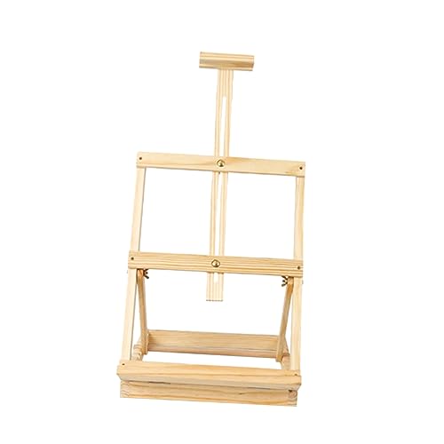 HOMSFOU Holz Staffelei Für Plakat Und Werbung Verstellbare Tischstaffelei Kiefernholz Für Hochzeiten Und Präsentationen Bein Design Für Stabilität HOMSFOU Holz Staffelei Für Plakat Und Werbung Verstellbare Tischstaffelei Kiefernholz Für Hochzeiten Und Präsentationen Bein Design Für Stabilität von HOMSFOU