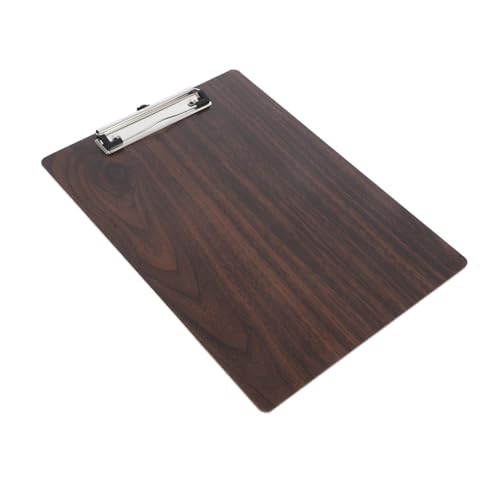 HOMSFOU Holz Zeichenbrett mit Metallclip Tragbares Klemmbrett für Outdoor Skizzen Stabile Glatte Oberfläche Leichtes Zeichentablett für Kunststudenten und Anfänger von HOMSFOU