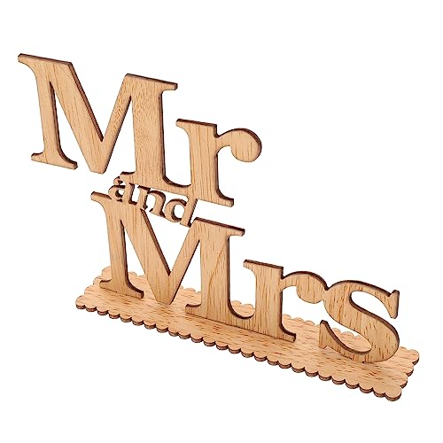 HOMSFOU Holzbuchstaben Dekoration Mr And Mrs Alphabet Ornament Hochzeitstag Foto Requisite Stilvolle Hochzeitsdekoration Geschenkidee Brautpaar Verlobung Festtagsdeko HOMSFOU Holzbuchstaben Dekoration Mr And Mrs Alphabet Ornament Hochzeitstag Foto Requisite Stilvolle Hochzeitsdekoration Geschenkidee Brautpaar Verlobung Festtagsdeko von HOMSFOU