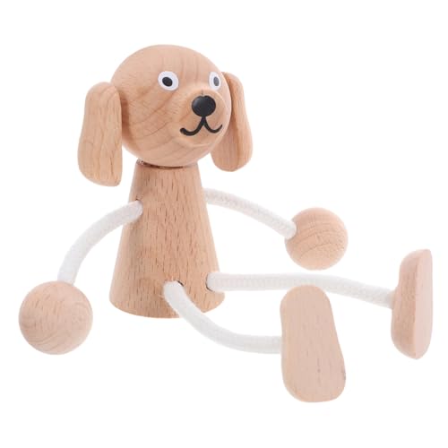 HOMSFOU Holzfiguren Für Zum Selbermachen Kleine DIY Cartoon Puppen Holzhund DIY Holzpuppen Holz Bastelmaterial Holz Steckpuppen Zeichenfigur Modell Actionfigur HOMSFOU Holzfiguren Für Zum Selbermachen Kleine DIY Cartoon Puppen Holzhund DIY Holzpuppen Holz Bastelmaterial Holz Steckpuppen Zeichenfigur Modell Actionfigur von HOMSFOU
