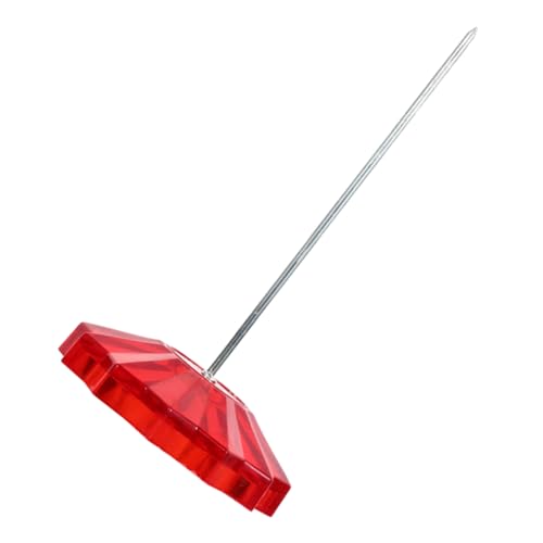 HOMSFOU Inserter Menühalter Quittungsständer büro restaurant zubehör küchen organizer Beleghalterspitze Ticketinhaber für Restaurant Quittungsspeicherspitze Auftragsinhaber Plastik rot von HOMSFOU