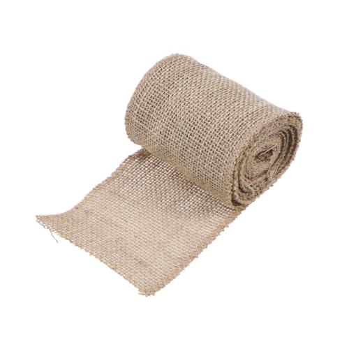 HOMSFOU Juteband Braun Rustikal Geschenkband für DIY Basteln Hochzeit Dekoration Handarbeit HOMSFOU Juteband Braun Rustikal Geschenkband für DIY Basteln Hochzeit Dekoration Handarbeit von HOMSFOU