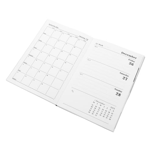 HOMSFOU Kalender Journal mit Holografischem PU Cover Kompakter Monats und Wochenplaner für Reisen Tragbarer Terminplaner für Urlaub und Stilvolles Notizbuch für Effizientes Zeitmanagement HOMSFOU Kalender Journal mit Holografischem PU Cover Kompakter Monats und Wochenplaner für Reisen Tragbarer Terminplaner für Urlaub und Stilvolles Notizbuch für Effizientes Zeitmanagement von HOMSFOU