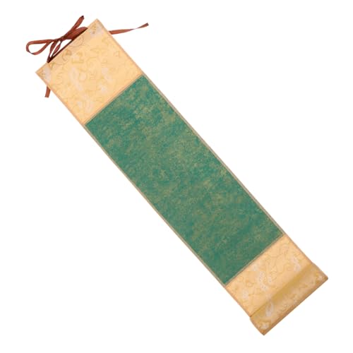 HOMSFOU Kalligraphie Leere Schriftrolle Blankes Kalligraphiepapier Frühling Schriftrollen Zeichenpapier Schreiben Also Fans Üben Klassisch Shui Hausbedarf Stoff Green HOMSFOU Kalligraphie Leere Schriftrolle Blankes Kalligraphiepapier Frühling Schriftrollen Zeichenpapier Schreiben Also Fans Üben Klassisch Shui Hausbedarf Stoff Green von HOMSFOU