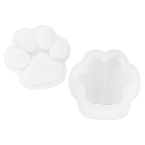 HOMSFOU Kasten Aufbewahrungsbox Silikonform Silikonformen für Harz Epoxy -Katzenklaue Valentinstag Katzenkeksform Harz-Epoxid-Formen Epoxid-Gießform Kieselgel Weiß HOMSFOU Kasten Aufbewahrungsbox Silikonform Silikonformen für Harz Epoxy -Katzenklaue Valentinstag Katzenkeksform Harz-Epoxid-Formen Epoxid-Gießform Kieselgel Weiß von HOMSFOU