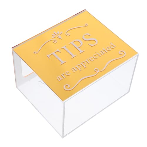 HOMSFOU Kasten Vorschlagsbox Sammelbox Stifthalter Briefkästen für das draußen Schließfächer Tombolaschale Beachten Sie den Halter Tombola-Losboxen mit Schlitz Geldbank Acryl Golden HOMSFOU Kasten Vorschlagsbox Sammelbox Stifthalter Briefkästen für das draußen Schließfächer Tombolaschale Beachten Sie den Halter Tombola-Losboxen mit Schlitz Geldbank Acryl Golden von HOMSFOU