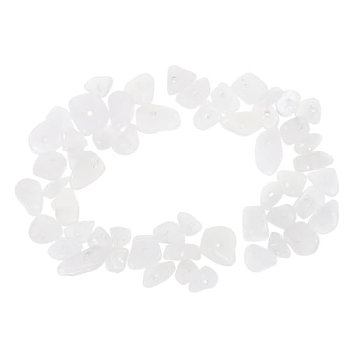 HOMSFOU Kiesarmbandzubehör perlen für armbänder Stein für Schmuck Steinperlen zum Basteln Perlen aus Naturstein Kies Edelsteinperle Chip-Perlen Stones Schmuck DIY natürlicher Kies Weiß HOMSFOU Kiesarmbandzubehör perlen für armbänder Stein für Schmuck Steinperlen zum Basteln Perlen aus Naturstein Kies Edelsteinperle Chip-Perlen Stones Schmuck DIY natürlicher Kies Weiß von HOMSFOU